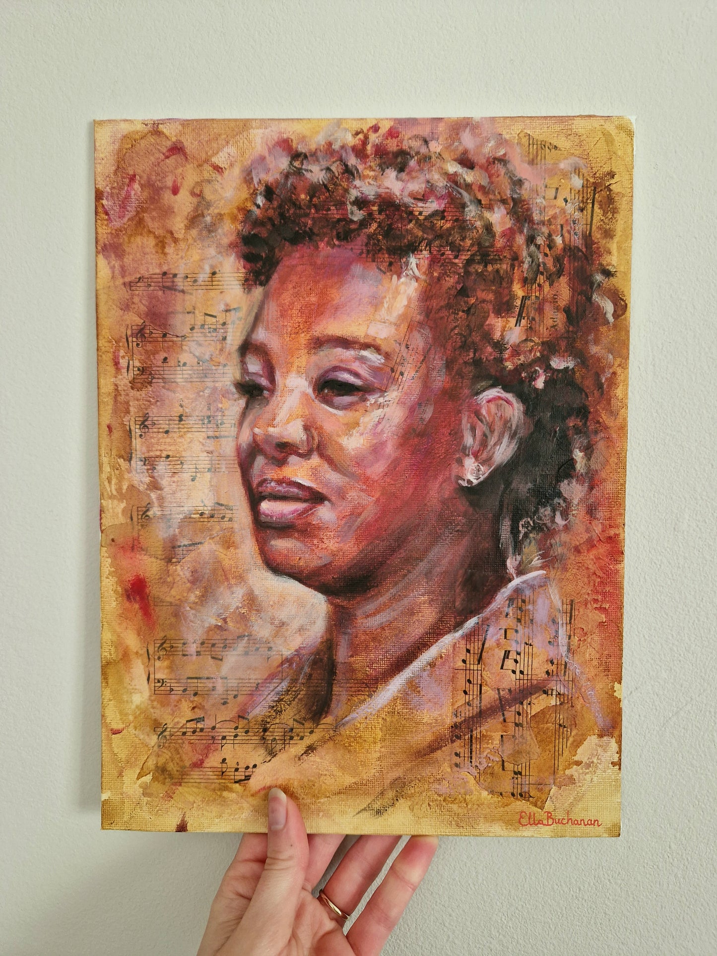 YolanDa Brown portrait study | 13 x 17 in