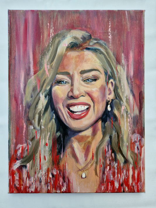 Dannii Minogue Portrait | 12 x 16 in