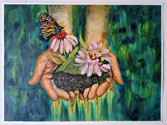 In Our Hands | 12 x 16 in