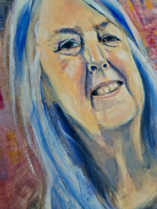 Dame Mary Beard Portrait | 12 x 16 in